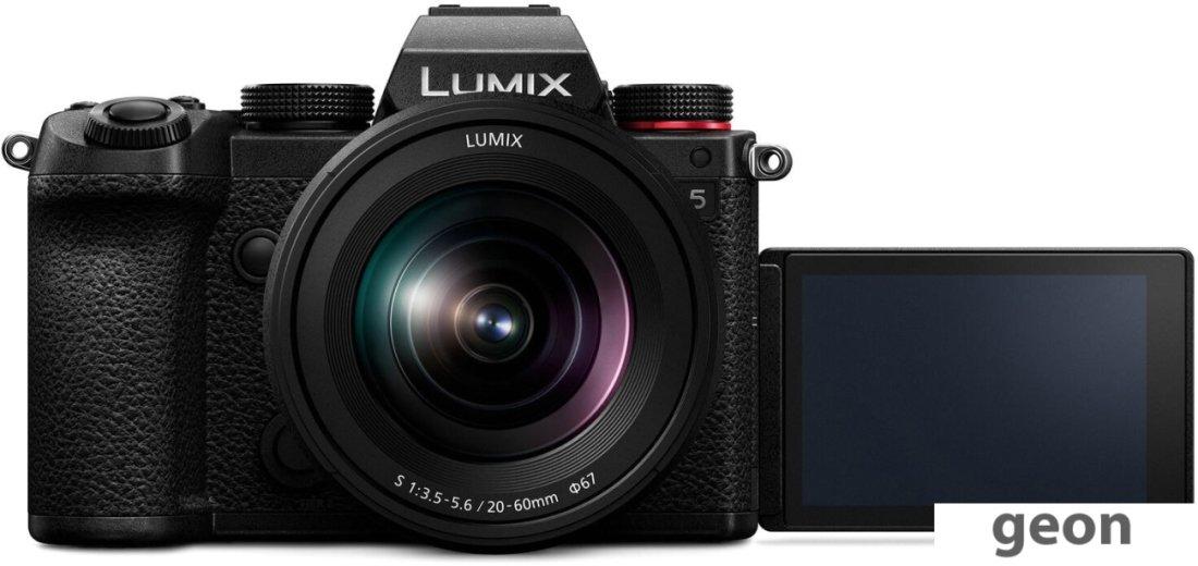 Беззеркальный фотоаппарат Panasonic Lumix S DC-S5K Kit 20-60mm - фото 3 - id-p216314115