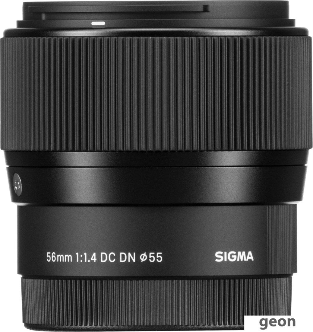 Объектив Sigma 56mm F1.4 DC DN Contemporary Sony E - фото 3 - id-p216313571