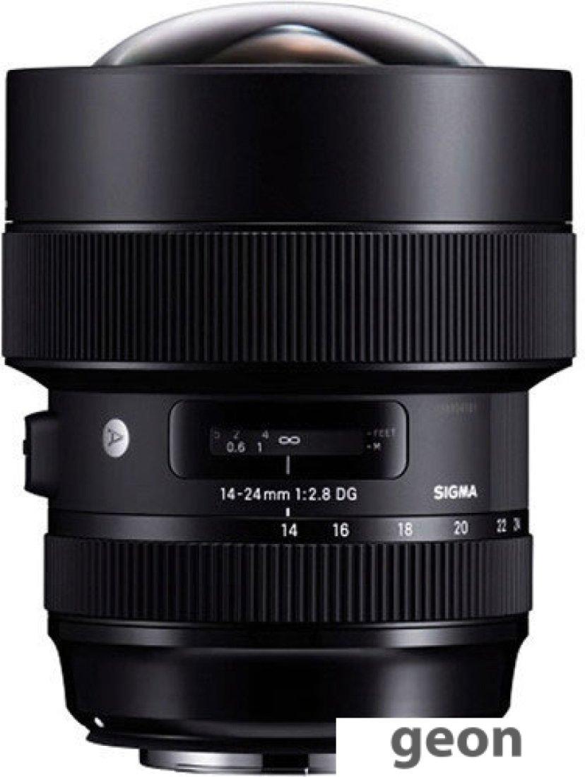 Объектив Sigma 14-24mm F2.8 DG HSM Art Canon EF - фото 3 - id-p216313579