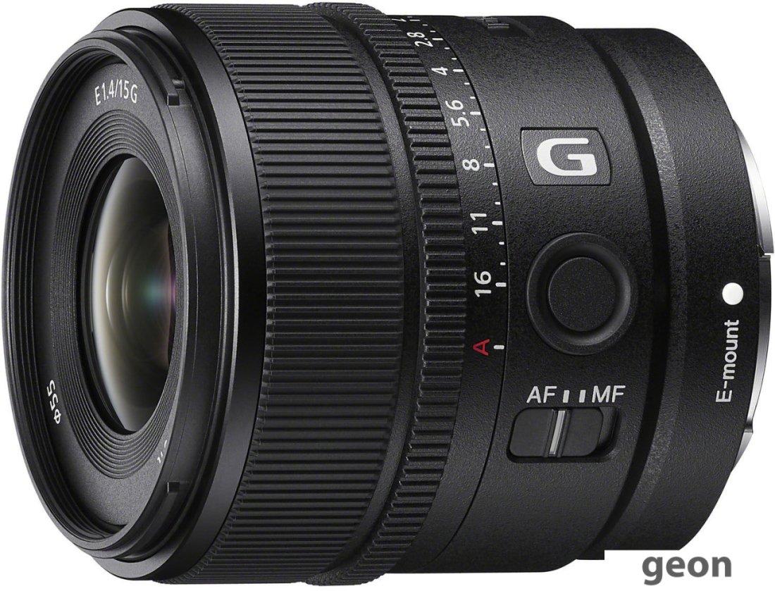 Объектив Sony E 15mm F1.4 G