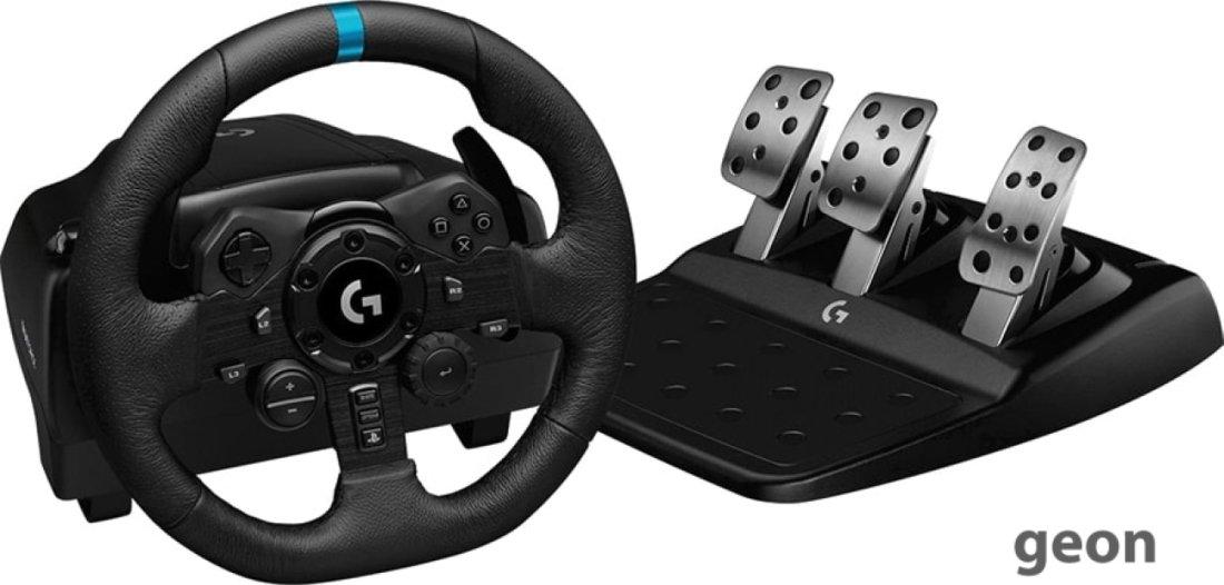 Руль Logitech G923 для PS4 - фото 1 - id-p216314144