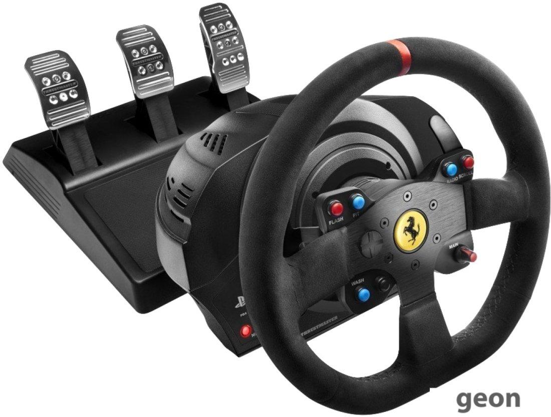 Руль Thrustmaster T300 Ferrari Integral Racing Wheel Alcantara Edition - фото 1 - id-p216314146
