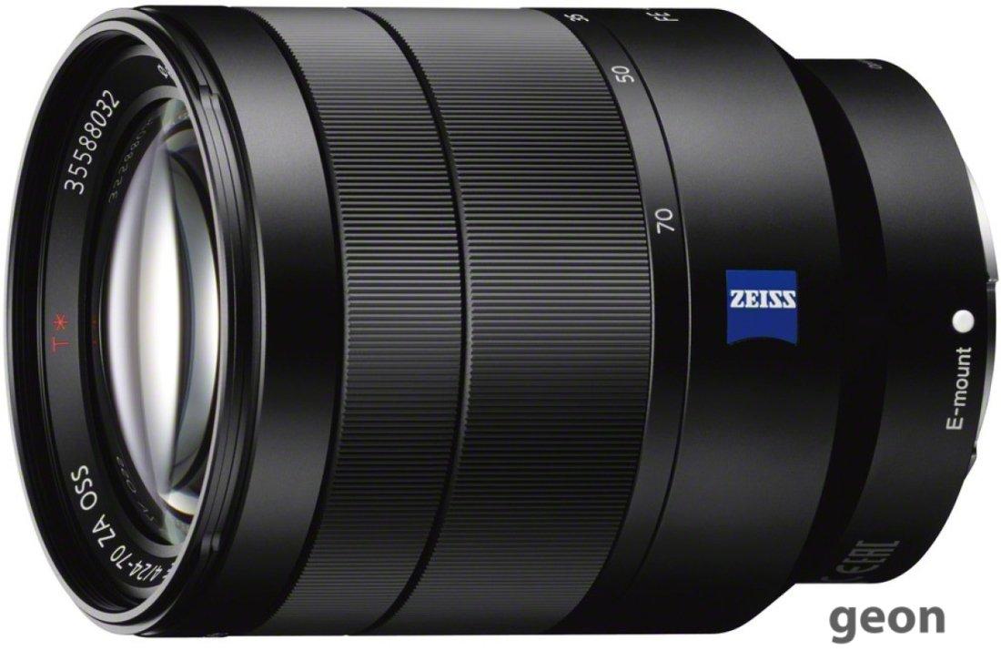 Объектив Sony Vario-Tessar T* E 24-70mm F4 ZA OSS (SEL2470Z) - фото 1 - id-p216315188