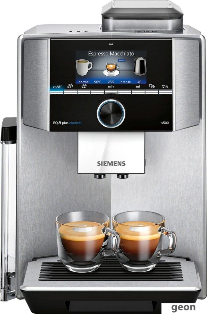 Эспрессо кофемашина Siemens EQ.9 plus connect s500 TI9553X1RW