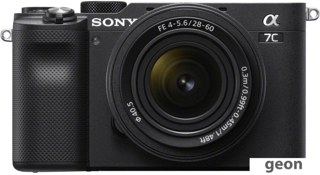 Беззеркальный фотоаппарат Sony Alpha a7C Kit 28-60mm (черный) - фото 1 - id-p216319159