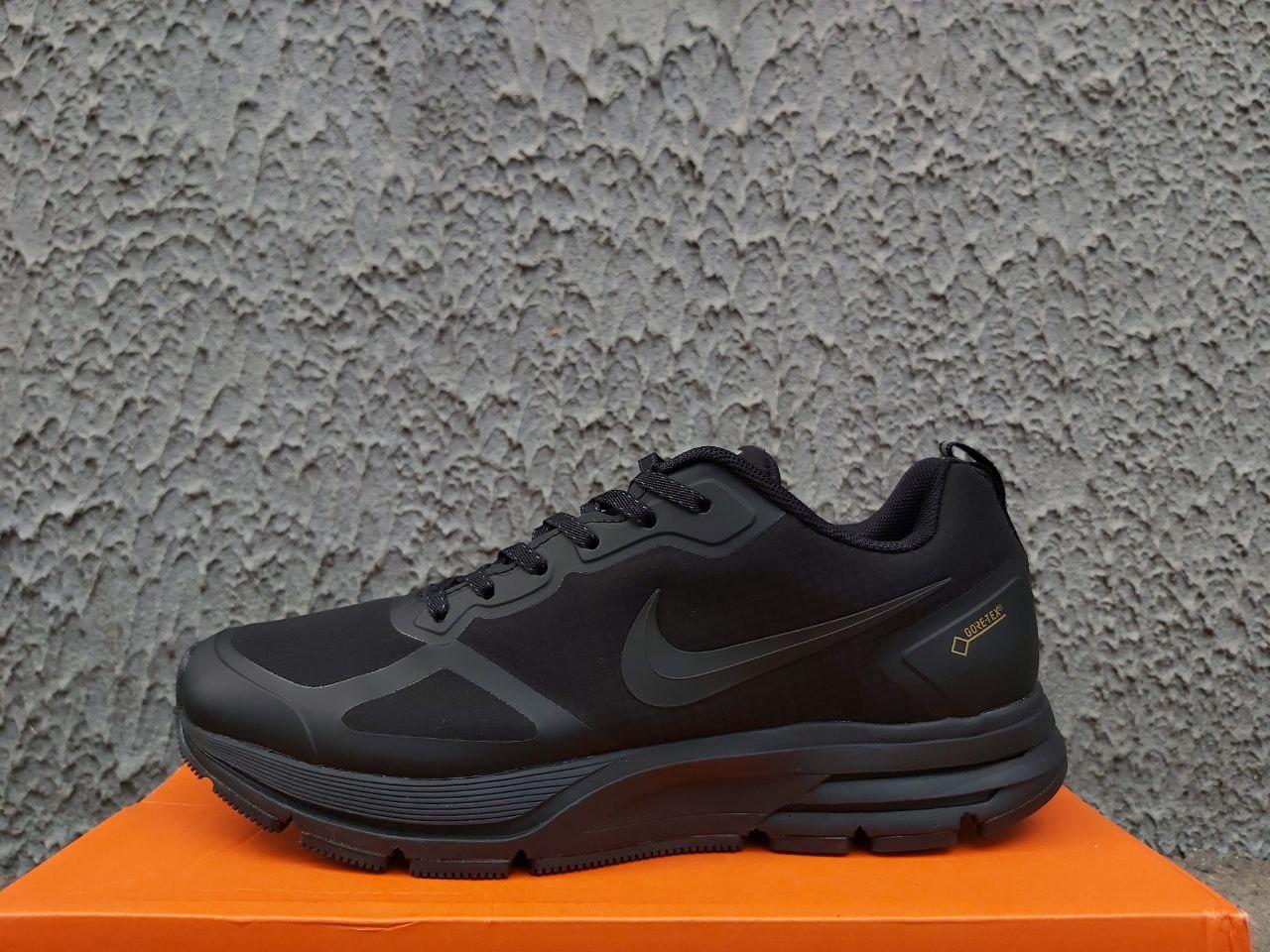 Мужские зимние термо кроссовки Nike Air Relentless 26 Mid Gore-tex черные - фото 2 - id-p216321557