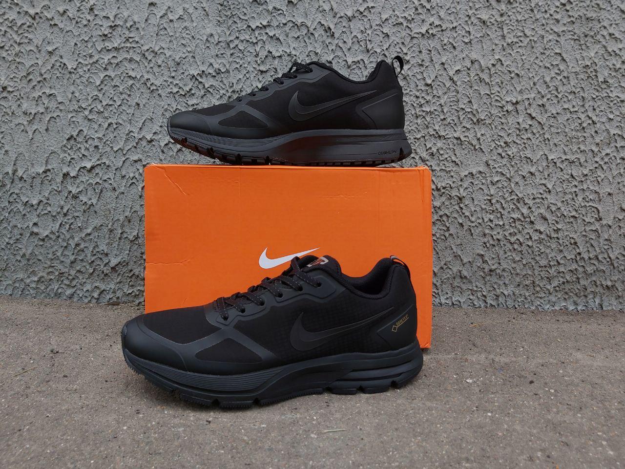 Мужские зимние термо кроссовки Nike Air Relentless 26 Mid Gore-tex черные - фото 6 - id-p216321557