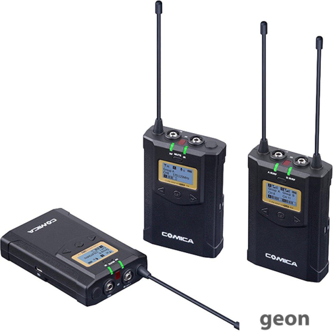 Микрофон Comica CVM-WM100 Plus (RX+TX+TX)