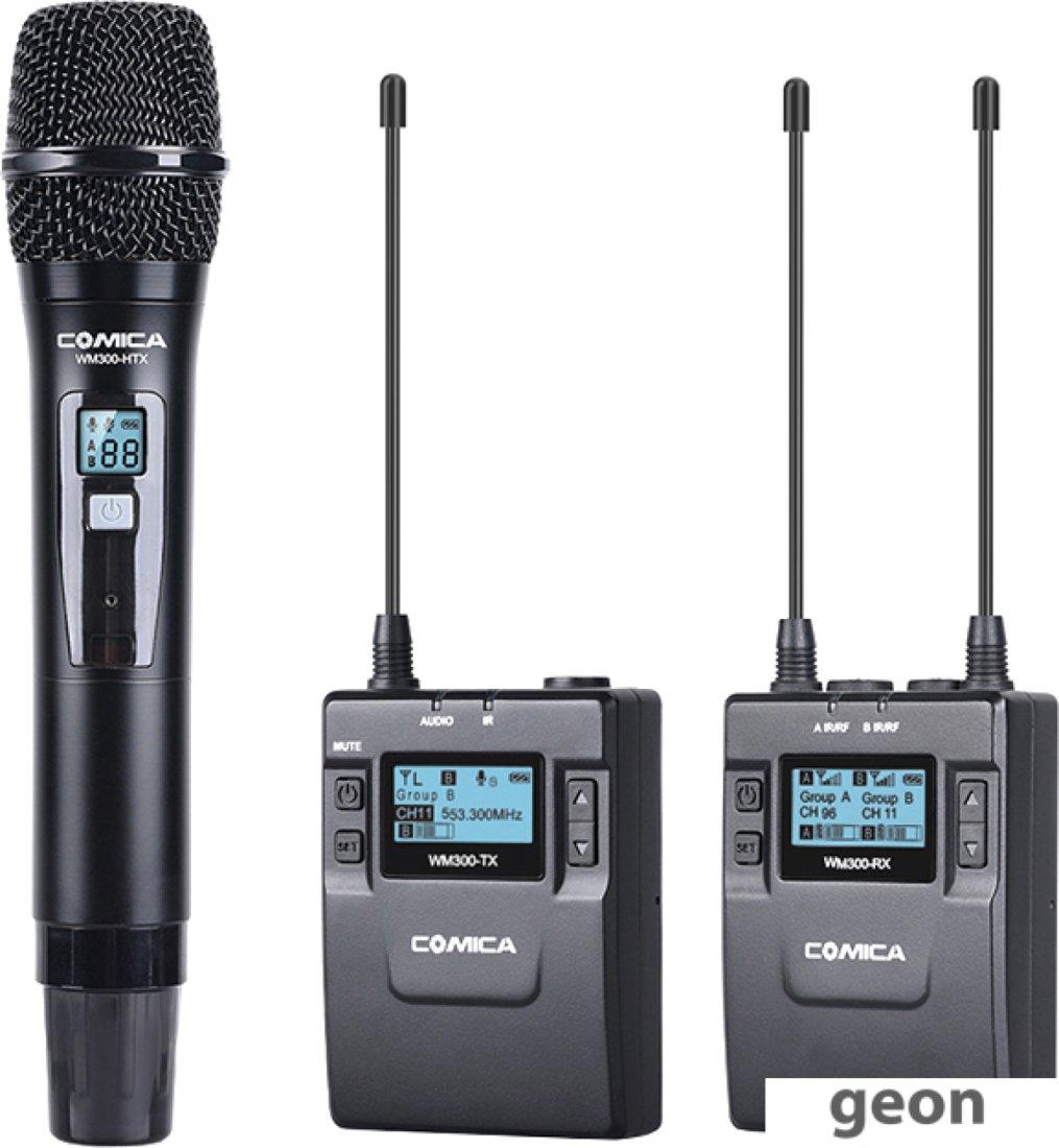 Микрофон Comica CVM-WM300B (TX+HTX+RX)
