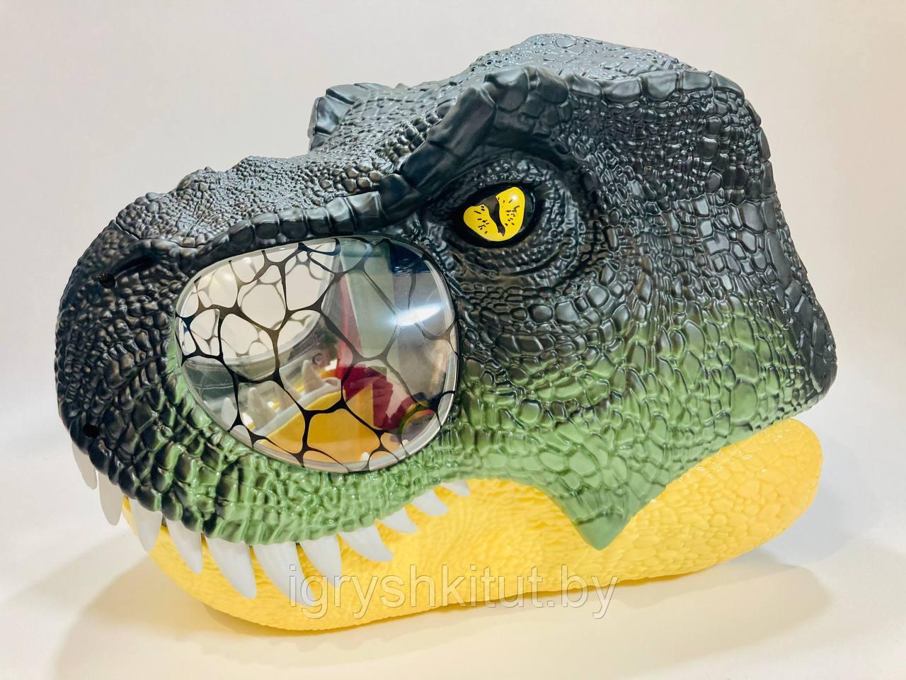 Маска Динозавр, открывается рот, световые и звуковые эффекты - фото 2 - id-p216321641