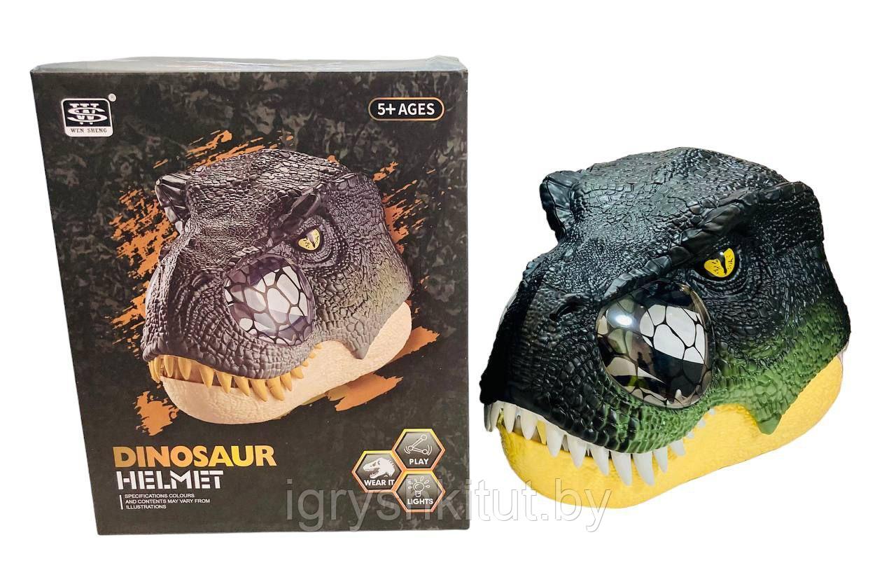 Маска Динозавр, открывается рот, световые и звуковые эффекты - фото 4 - id-p216321641