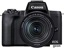 Беззеркальный фотоаппарат Canon EOS M50 Mark II Kit EF-M 18-150mm f/3.5-6.3 IS STM (черный)