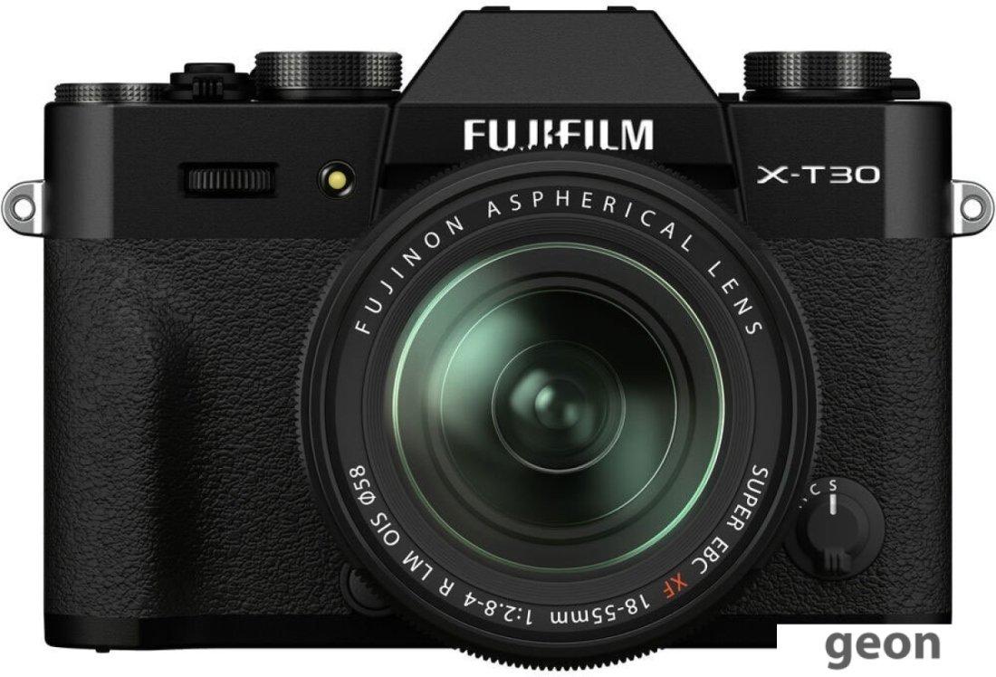 Беззеркальный фотоаппарат Fujifilm X-T30 II Kit 18-55mm (черный) - фото 1 - id-p216316323