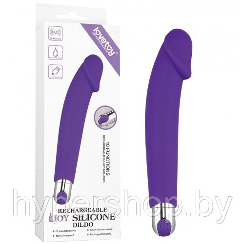 Классический перезаряжаемый вибратор IJoy Silicone Dildo