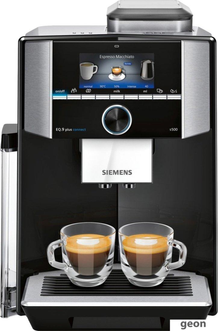 Эспрессо кофемашина Siemens EQ.9 plus connect s500 TI9553X9RW