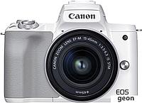 Беззеркальный фотоаппарат Canon EOS M50 Mark II Kit EF-M 15-45mm f/3.5-6.3 IS STM (белый)