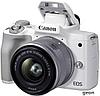 Беззеркальный фотоаппарат Canon EOS M50 Mark II Kit EF-M 15-45mm f/3.5-6.3 IS STM (белый), фото 3