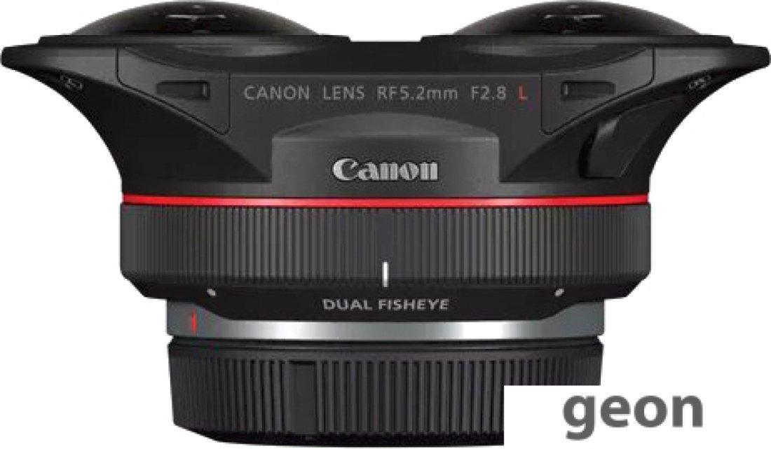 Объектив Canon RF 5.2mm F2.8L Dual Fisheye - фото 1 - id-p216316517