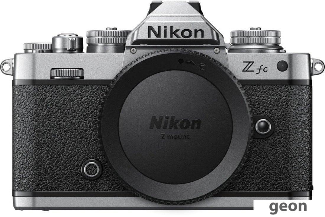 Беззеркальный фотоаппарат Nikon Z fc Body (черный/серебристый) - фото 2 - id-p216315618