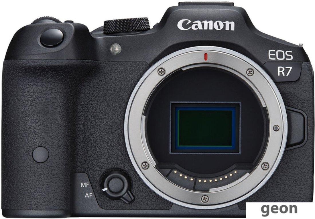 Беззеркальный фотоаппарат Canon EOS R7 Body - фото 1 - id-p216316597
