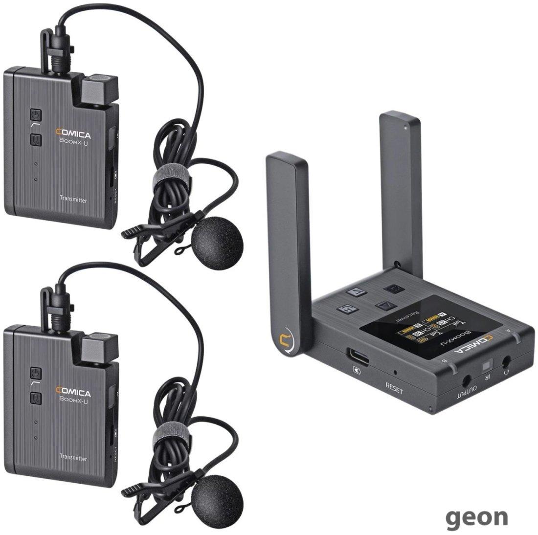 Микрофон Comica BoomX-U U2 TX+TX+RX