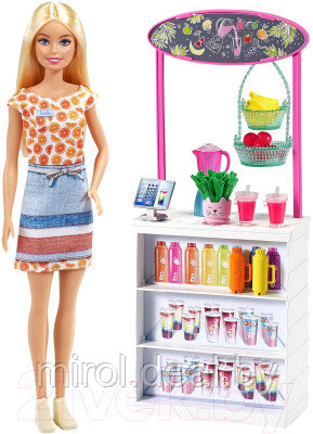 Кукла с аксессуарами Barbie Готовим смузи / GRN75 - фото 3 - id-p216323970