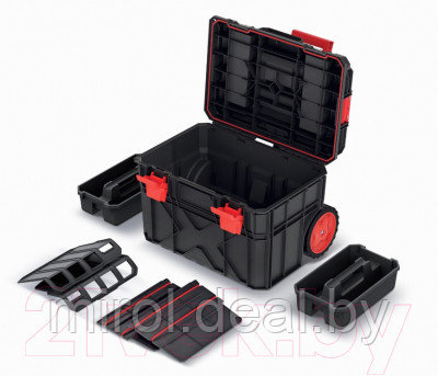 Ящик для инструментов Kistenberg X-Block Log Tool Trolley 40 / KXB604045F-S411 - фото 5 - id-p216327043