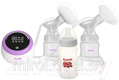 Молокоотсос электрический Ramili С дополнительной бутылочкой SE450 / SE450240ML - фото 1 - id-p216324718