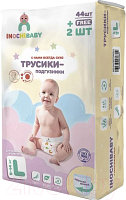 Подгузники-трусики детские Inochibaby L 9-14кг / 83287292