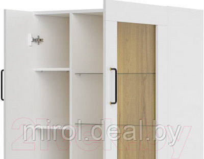 Шкаф с витриной Szynaka Meble Barris 15 - фото 3 - id-p216323548