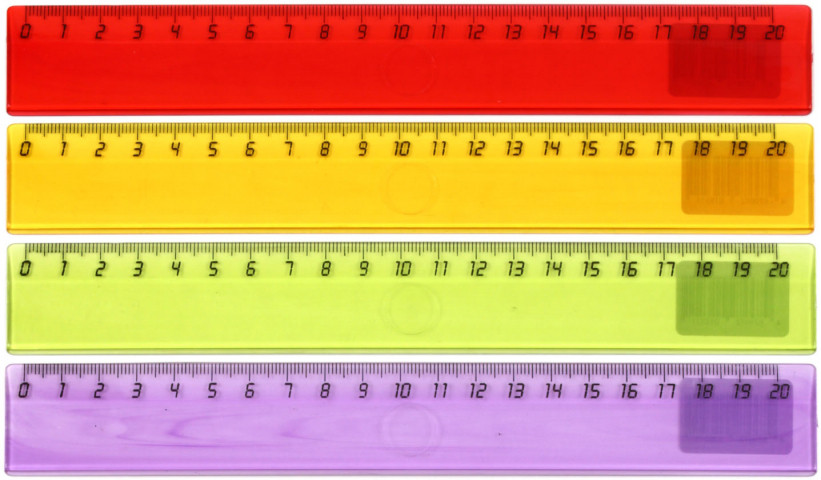 Линейка пластиковая Attache Economy 20 см, ассорти - фото 2 - id-p216330833