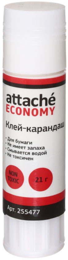 Клей-карандаш Attache Economy 21 г - фото 2 - id-p216330725