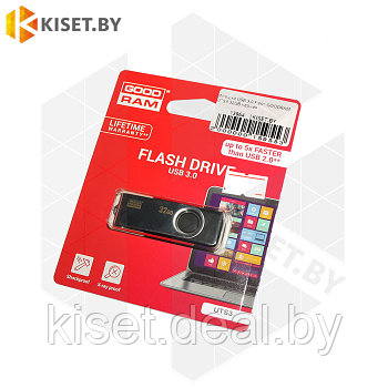 Флешка USB 3.0 Flash GOODRAM UTS3 32GB черная