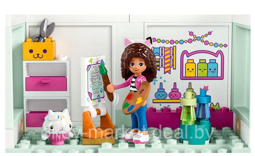 Конструктор LEGO Gabby's Dollhouse Кукольный домик Габби 10788 - фото 4 - id-p216340237