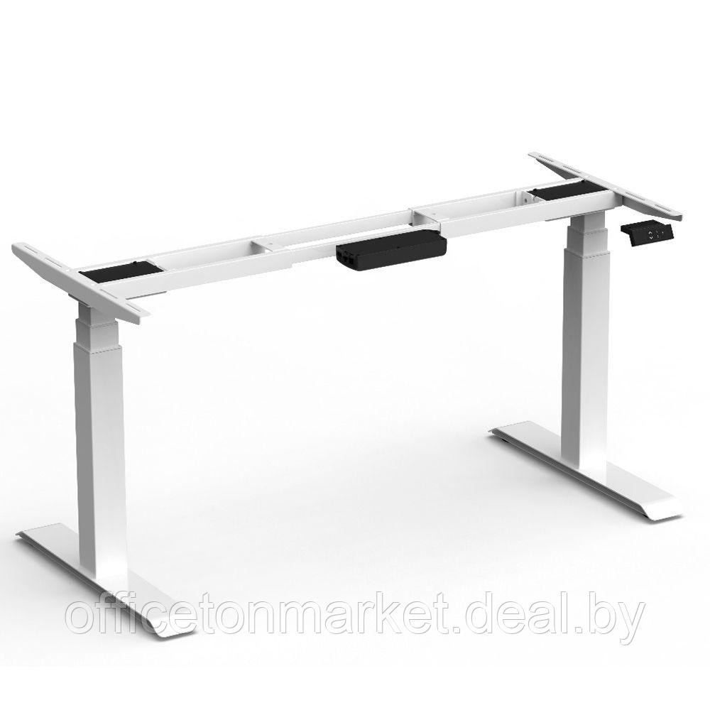 Каркас стола с электроприводом двухмоторный с Bluetooth AOKE "AK2YJYT-YDZF3-HE.WH", белый - фото 1 - id-p215426707