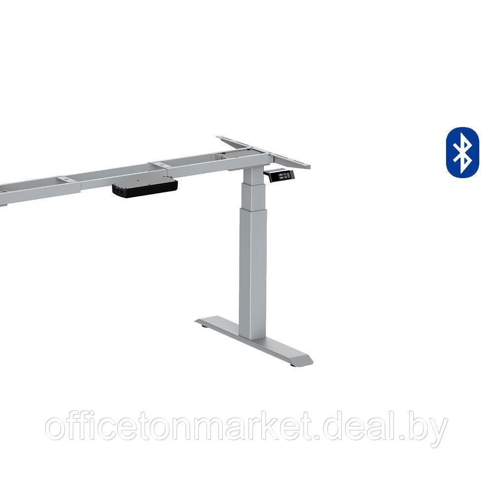 Каркас стола с электроприводом двухмоторный с Bluetooth AOKE "AK2YJYT-YDZF3-HE.AL", серый - фото 2 - id-p216331048