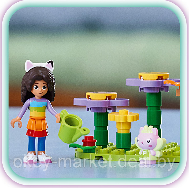Конструктор LEGO Gabby's Dollhouse Вечеринка в саду Китти Феи - фото 6 - id-p216340407
