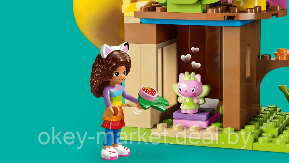 Конструктор LEGO Gabby's Dollhouse Вечеринка в саду Китти Феи - фото 10 - id-p216340407