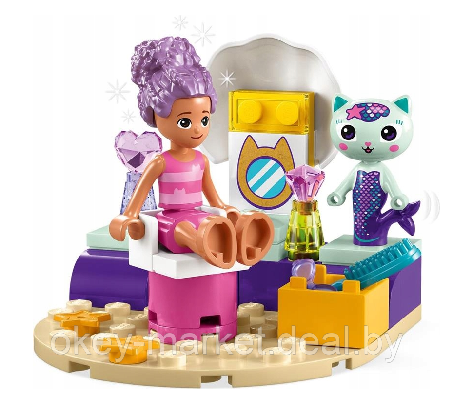 Конструктор LEGO Gabby's Dollhouse Корабль и спа Габби и МерКэта 10786 - фото 5 - id-p216340411