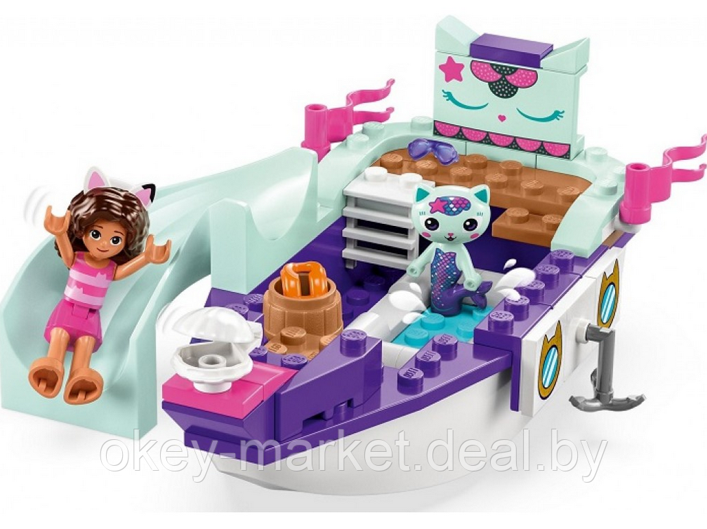 Конструктор LEGO Gabby's Dollhouse Корабль и спа Габби и МерКэта 10786 - фото 6 - id-p216340411