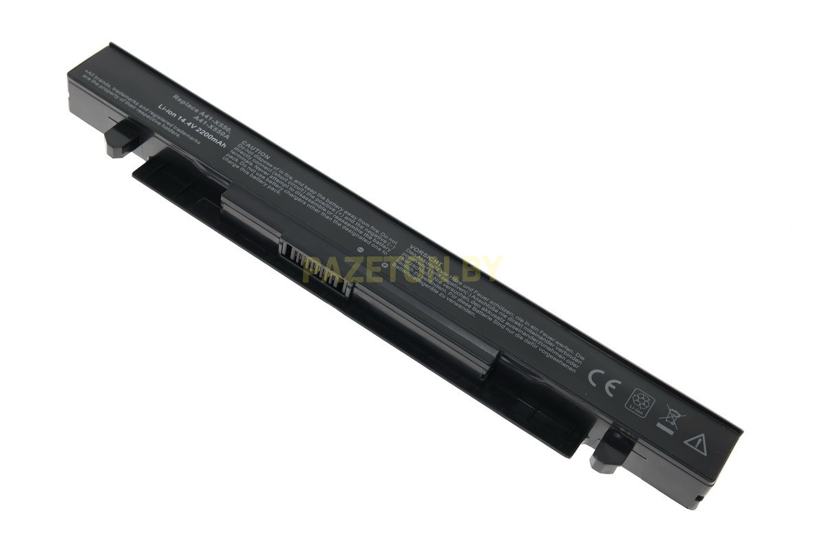 Аккумулятор для ноутбука Asus A550C A550CA A550CA-EB51 A550CA-XX488D li-ion 14,4v 2200mah черный - фото 2 - id-p94238207