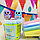 Мелки для рисования Genio kids 7 цветов по 3 мелка (набор 21 шт.), в ведерке, фото 5