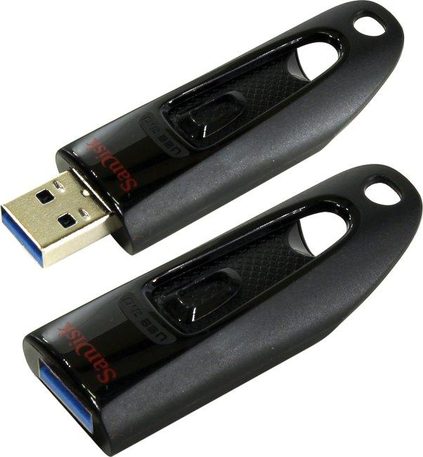 Накопитель SanDisk Ultra SDCZ48-032G-U46 USB3.0 Flash Drive 32Gb (RTL) - фото 1 - id-p204487402