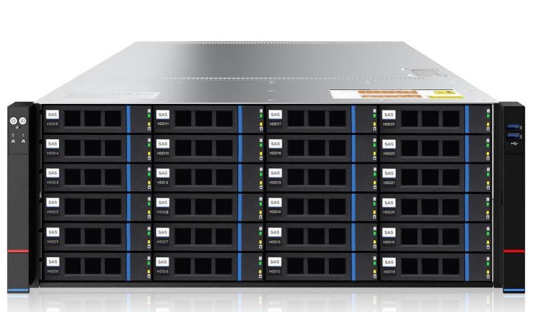 Серверная платформа SNR-SR4324RS Rack 4U,2xXeon FCLGA4189(upto TDP 270),32xDDR4/3200MHz(upto 12TB),24xHDD - фото 1 - id-p216353096