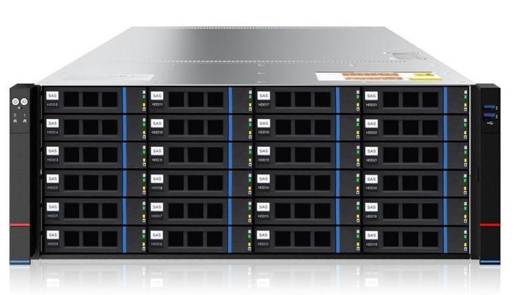 Серверная платформа SNR-SR4224RE Rack 4U,2xEPYC SP3(TDP 205),32xDDR4/2933MHz(upto 4TB),24xHDD SFF/LFF, фото 2