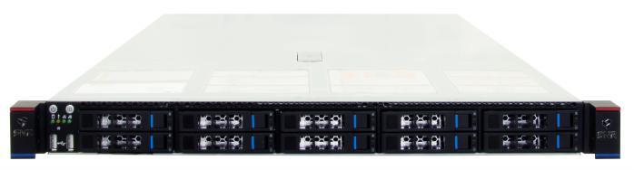 Серверная платформа SNR-SR1310RS Rack 1U,2xXeon FCLGA4189(upto 165TDP),32xDDR4/3200MHz(upto 12TB),10xHDD SFF