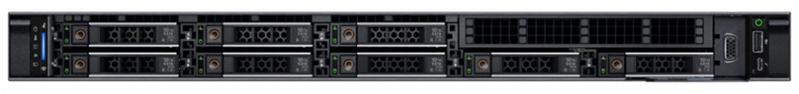 Шасси серверное DELL PowerEdge R650XS 1U/8SFF/1xHS/ PERC H745/ 2xGE/ noPSU/3xLP/1xOCP/4std FAN/noDVD/iDRAC9