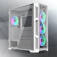 Корпус RAIJINTEK AGOS ULTRA WHITE TG4 (E-ATX; 4pcs ARGB 120x120x25mm fans pre-installed; Type C + USB3.0 port;