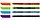 Ручка шариковая одноразовая Schneider Vizz F Neon корпус ассорти, стержень синий, фото 2