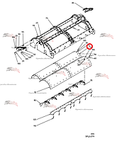 Обшивка 076.05673 для свеклоуборочного комбайна Grimme Rexor 620/630